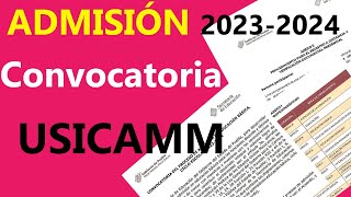 Convocatoria Admisión Docente 2023 2024 [upl. by Lahcym]