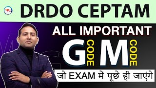 All Important G Code MCode for DRDO CEPTAM 10 2022  G code m code in CNC programming [upl. by Ynaffyt]