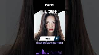 NewJeans – How Sweet Karaoke Version kpop karaoke karaokesongs newjeans instrumental [upl. by Cleaves371]