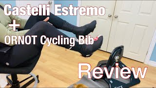 Castelli Estremo Overshoe  ORNOT Cycling bib Review  Fit [upl. by Willi867]