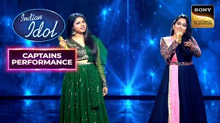 quotBahut Pyaar Karte Hainquot पर ArunitaSayli की सुरीली जुगलबंदी  Indian Idol 12  Captains Performance [upl. by Talley]