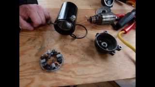 Servicingrebuild your starter motor [upl. by Berger]