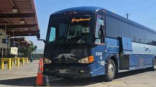 Greyhound 2012 MCI D4505 bus86510 in downtown El Paso TX 051124 [upl. by Nneb]