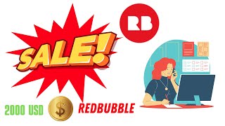 Redbubble как работатьКак продавать на redbubbleRedbubble обзор [upl. by Ahsemak646]