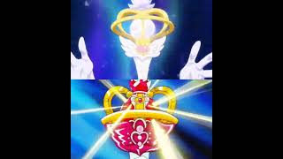 Silver Moon Crystal Power Kiss ComparaciónComparison [upl. by Ainafets864]