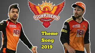 SRH theme song 2019  IPL season 12  new Anthem and title song  Orange Army  Sunrisers Hyderabad [upl. by Eillime]