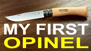 Opinel Number 7  a traditional French folding knife budget EDC [upl. by Buller509]