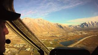 Gyrocopter Tower takeoff  Flight Training amp touch and goes [upl. by Dachi]