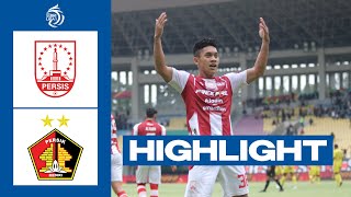 Highlight  Persis Solo VS Persik Kediri  Pekan 25 [upl. by Heath]