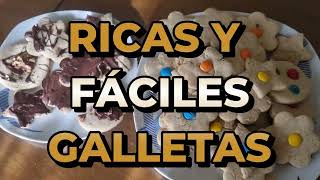 Cómo hacer GALLETAS FÁCILES con harina de Almendras [upl. by Annawak]