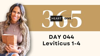 Day 044 Leviticus 14  Daily One Year Bible Study  Audio Bible Reading with Commentary [upl. by Roque470]