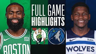 CELTICS at TIMBERWOLVES  FULL GAME HIGHLIGHTS  November 6 2023 [upl. by Gault]