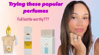 Popular perfumes  Are they full bottle worthy [upl. by Quita565]