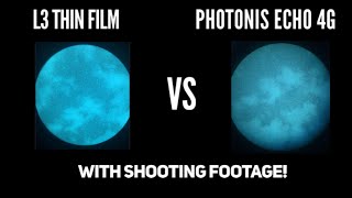 White Phosphor NVGs L3 Thin Film vs Photonis Echo 4G [upl. by Haididej]