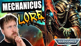 Adeptus Mechanicus DEEP DIVE The Flesh Is Weak  Warhammer 40K Lore [upl. by Snej]