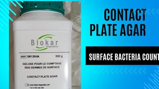 Contact Plate Agar Media Surface Monitoring Media4 types of NeutralizerBiokhar Brand Media [upl. by Ettore]