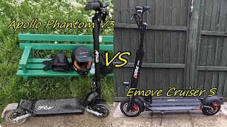 Big amp Tall Guy Review  Apollo Phantom V3 vs Emove Cruiser S [upl. by Miranda]