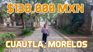 VENTA de terreno en increíble zona histórica y natural de Cuautla Morelos [upl. by Lseil403]