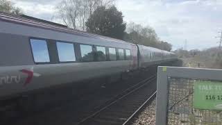 Trains amp Tones at Hinton Admiral Station 11042022 [upl. by Alesig208]