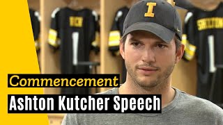 Ashton Kutcher University of Iowa Commencement Speech [upl. by Nations253]