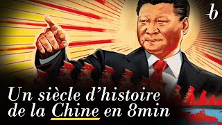 Un siècle d’histoire de la Chine en 8min [upl. by Mongeau]