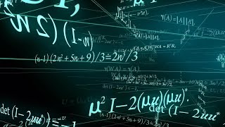 Flying Through Math Equations Motion Graphics [upl. by Htyderem617]