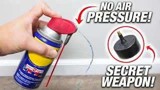 STOP Throwing Away Aerosol Spray Cans With No AIR How To Recharge Save And Fix It DIY [upl. by Loma]