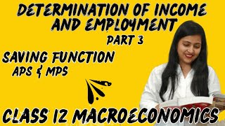 Determination of Income and Employment  Unit 3  Class 12 Economics  Part 3 [upl. by Aicats]