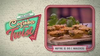 Filipa Gomes  Cozinha com Twist  Muffins de ovo e majericão [upl. by Rea]