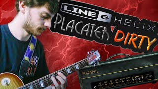 Line 6 Helix  Placater Dirty 80s Thrash Tone [upl. by Lletram]