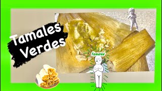 🫔TAMALES VERDES en la INSTANT POT o VAPORERA [upl. by Tireb]