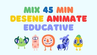 🌟DESENE ANIMATE 📺 Mix 45 de minute 🌟 [upl. by Nagy]