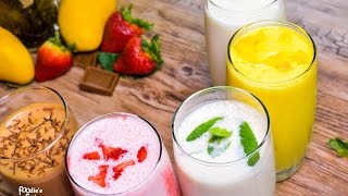 ৫ মিনিটে ৫ ধরনের সহজ ও ঝটপট লাচ্ছি  Bangladeshi Lassi Recipe  Lassi  Yogurt Drinks [upl. by Hollyanne957]