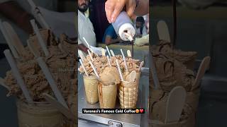 Varanasi’s Famous Cold Coffee😍❤️ Indian Street Food [upl. by Metah41]