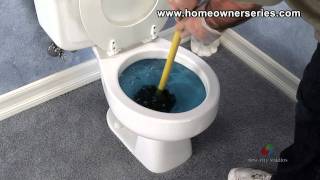 How to Fix a Toilet  Diagnostics  Blocked Toilet [upl. by Llenrahc175]