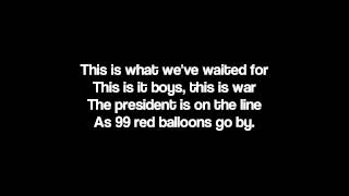 99 Red Balloons by Goldfinger lyrics [upl. by Anined159]