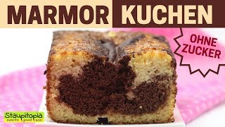 Low Carb Marmorkuchen mit Kokosmehl  super saftig und lecker  Low Carb Kuchen Rezept [upl. by Helga]