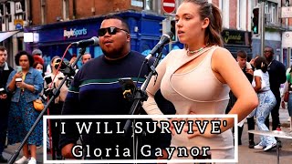 BEST PERFORMANCE OF MY LIFE  Gloria Gaynor  I Will Survive  Allie Sherlock amp Fabulous Fabio cover [upl. by Henni]