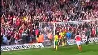 ArsenalNorwich 41 Goals and Highlights 20042005 [upl. by Atrim]