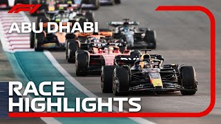 Race Highlights  2023 Abu Dhabi Grand Prix [upl. by Anelleh]