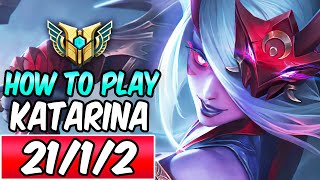 HOW TO PLAY KATARINA MID IN SEASON 14  Best Build amp Runes  AP Katarina Guide  League of Legends [upl. by Peery]