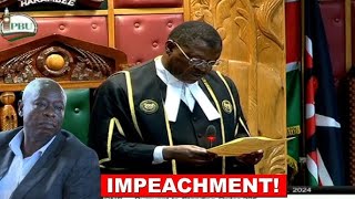 LIVE DP Gachaguas Impeachment Motion Finally Tabled in the National Assembly [upl. by Kaia]