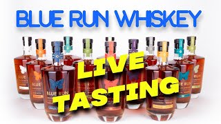 Blue Run Whiskey Review with Live Bourbon Tasting [upl. by Iams668]