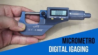 Micrometro Milesimal Digital Igaging [upl. by Leibrag]