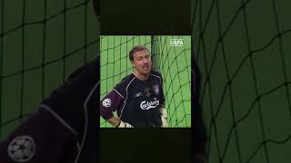 UCL Final 2005  Jerzy Dudek INSANE world class DOUBLE save [upl. by Ramej]