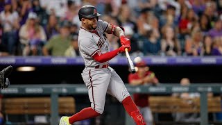 Every Ketel Marte Home run at Coors Field 7 [upl. by Aivatan]