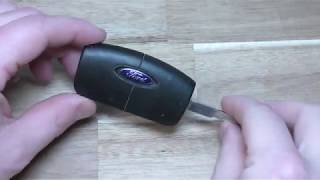 How to replace key fob battery Mondeo Focus Fiesta [upl. by Erund891]