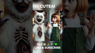 The beautiful cats transformation into a zombie What happens to the girl 🙀🧟‍♂️🍭💚kitten ai [upl. by Semreh]