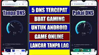 Fastest DNS for online gaming for Android DNS pribadi Android tanpa iklan [upl. by Halimaj]