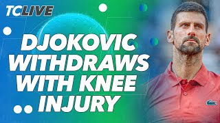 Novak Djokovics Roland Garros withdrawal  2024 Roland Garros [upl. by Gader]